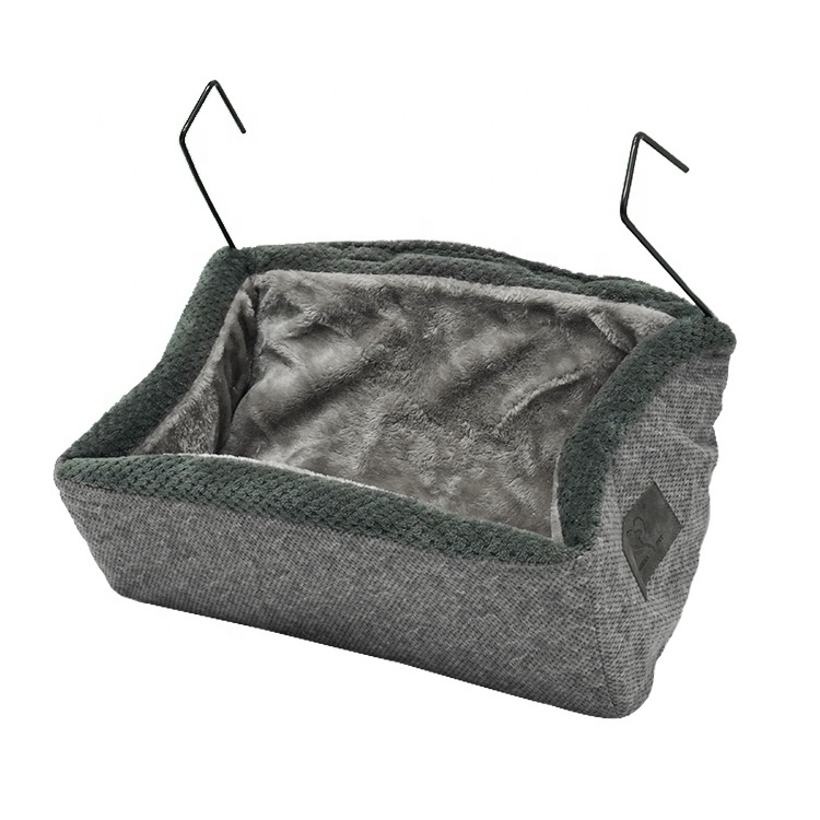 Pet Cat Animal Hammock Luxury Radiator Bed Hanging Winter Warm Fleece Basket Hammocks Metal Iron Frame Sleeping Bed for Cats