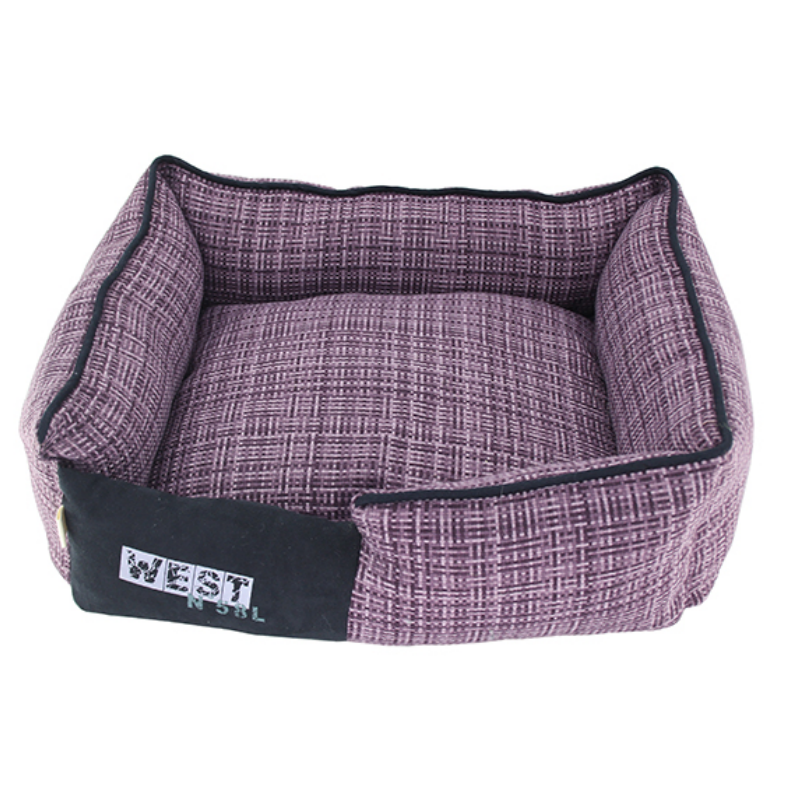 Square Dog bed Detachable washable Pet Bed cat nest Double-sided usable cotton pad Sleeping Bag For Big Small Cat