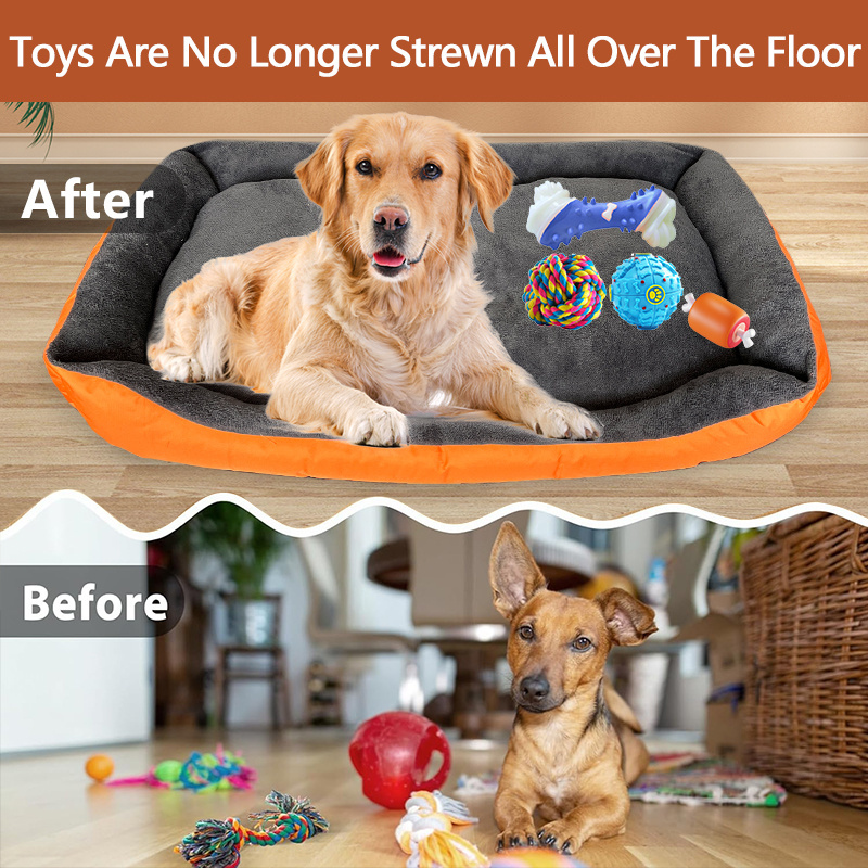 Custom Logo Extra Large Pet Bed Waterproof  Durable Oxford Human Size Dog Bed Memory Foam Orthopedic Dog Bed For Pet