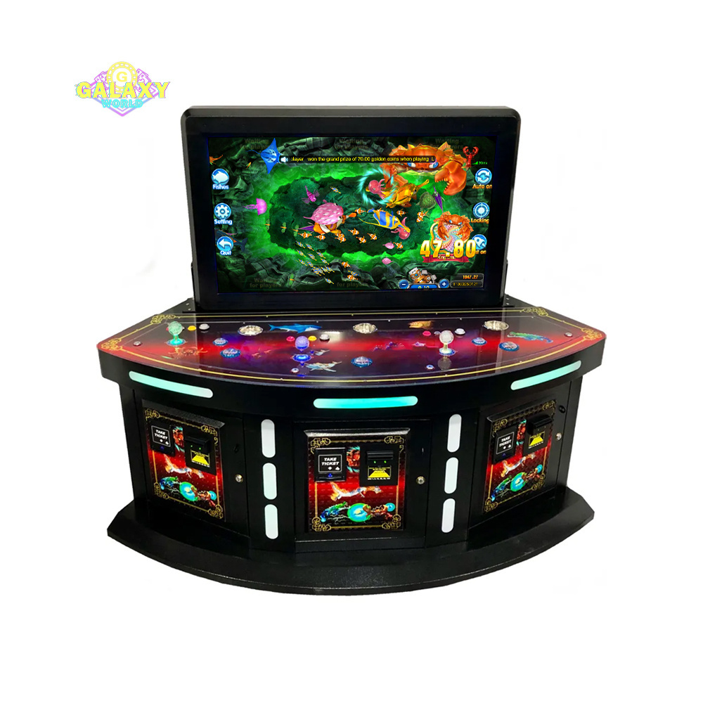 fishing machine Fish Game Software Arcade Coin Operated 4 Player Fish Game Table