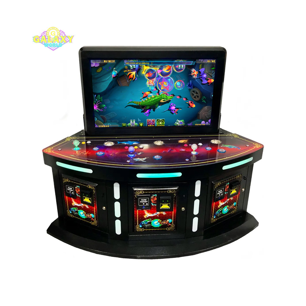 fishing machine Fish Game Software Arcade Coin Operated 4 Player Fish Game Table