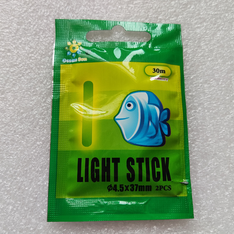 2pcs/bag Long Last Night Light Stick 50pack/box Night Fishing Float Fluorescent Light Stick Fishing Glow Stick Fishing Tools