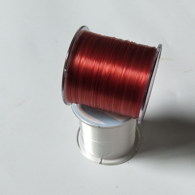 Gulang fishing lines 500m Monofilament Nylon Mono Plastic Fishingline red transparent nylon thread