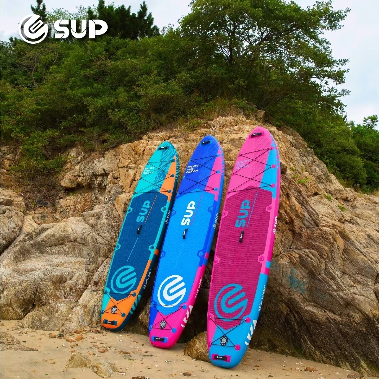 Good quality rescue board lifeguard inflatable sup stand up paddleboard Factory OEM China cheap sup board