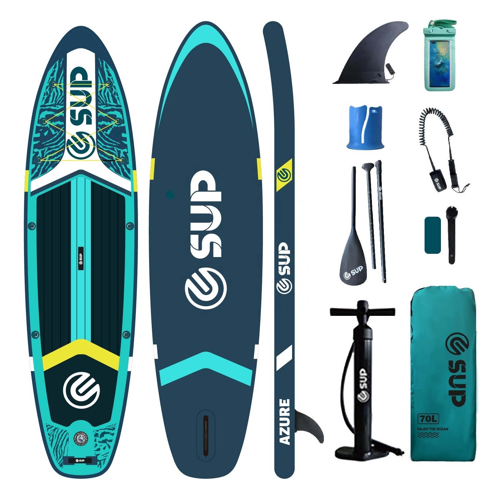 E SUP  11 feet Paddle Sup Boards Inflatable Stand Up Paddle Boards Sup board inflatable fishing