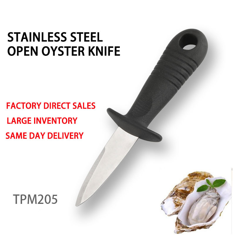 Low MOQ Oysters Shucking Knife Clam Shellfish Seafood Opener Tools Stainless Steel Oysters Knife