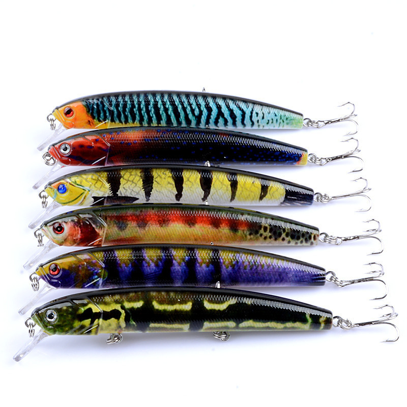 DORISEA Fishing Lures Luminous Minnow Wobbler Floating Treble Hook Artificial Pesca Hard Bait laser Swimbait Crankbait