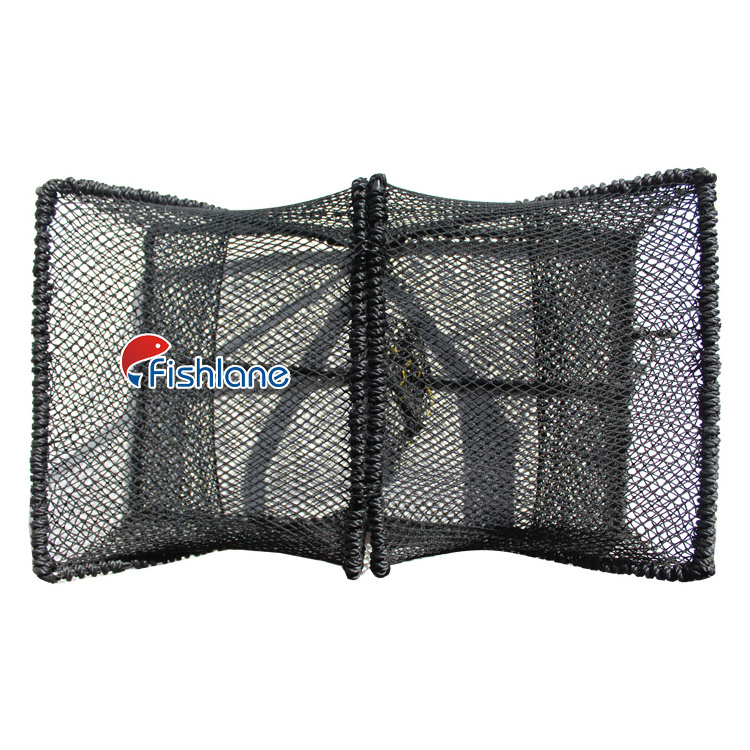 Rectangular folding crab cage nylon net cage crab cage/lobster/fish cage