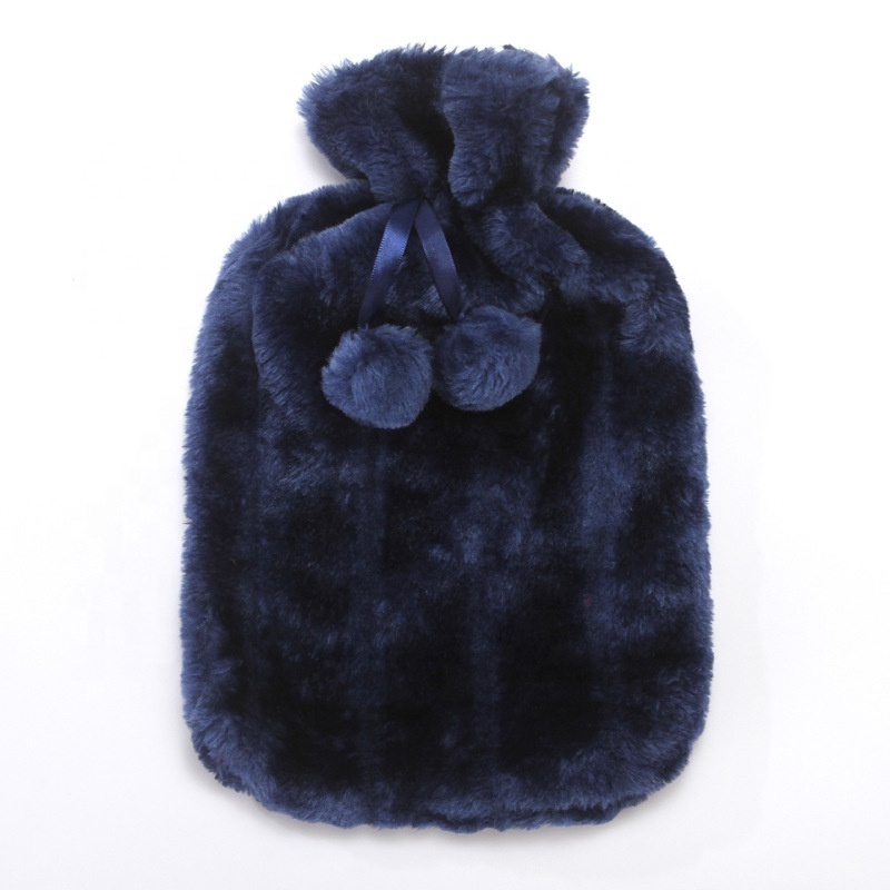 Wholesale Fluffy Hot Water Bottle Cover Removable and Washable 2L Hot Water Bottle cover for Children and Adults