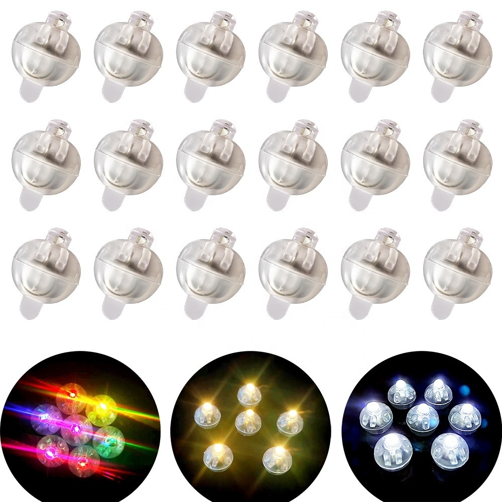 Balloon Lights Round LED Ball Lamp for Latex Balloon Paper Lantern Party Wedding Festival Christmas Halloween Decorative