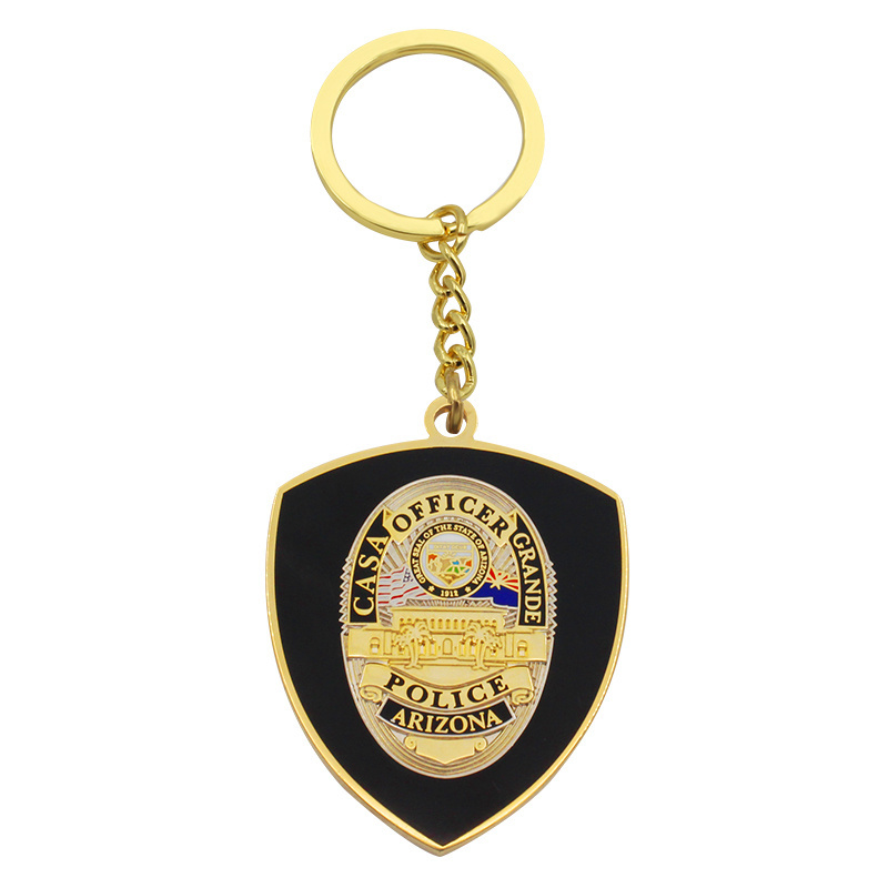 High quality custom metal keychain custom logo key chain