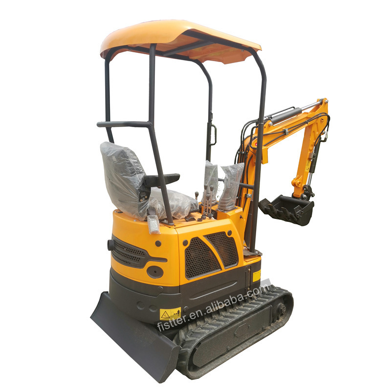 360 Degree Rotation Fistter Towable Backhoe Mini Excavator For Sale