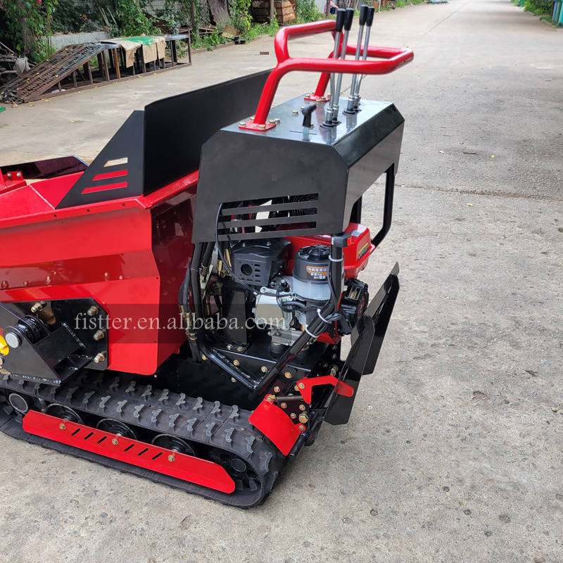 Multi-Functional Wheel barrow 9HP Gasoline Engine Mini Concrete Dumper