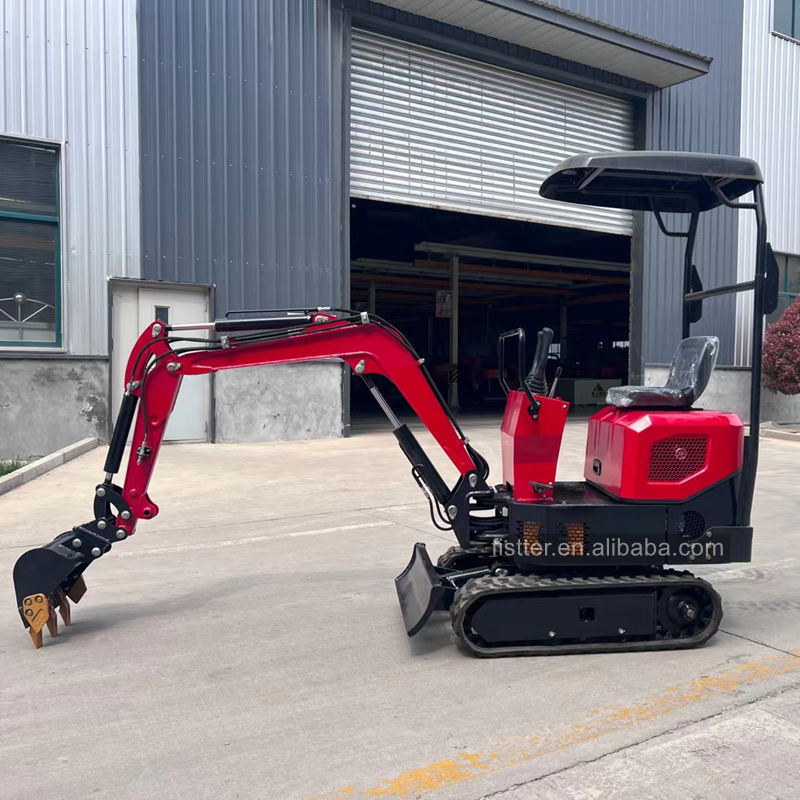 360 Degree Rotation Fistter Towable Backhoe Mini Excavator For Sale