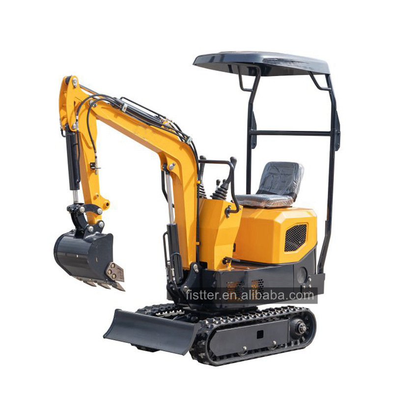 360 Degree Rotation Fistter Towable Backhoe Mini Excavator For Sale