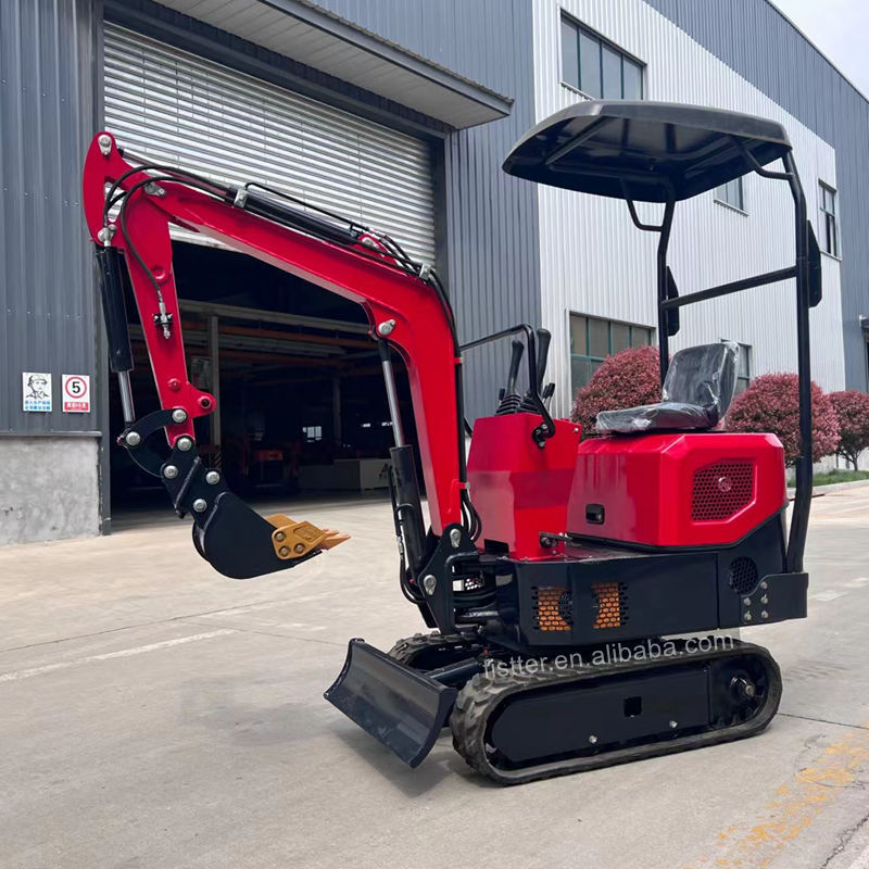 360 Degree Rotation Fistter Towable Backhoe Mini Excavator For Sale