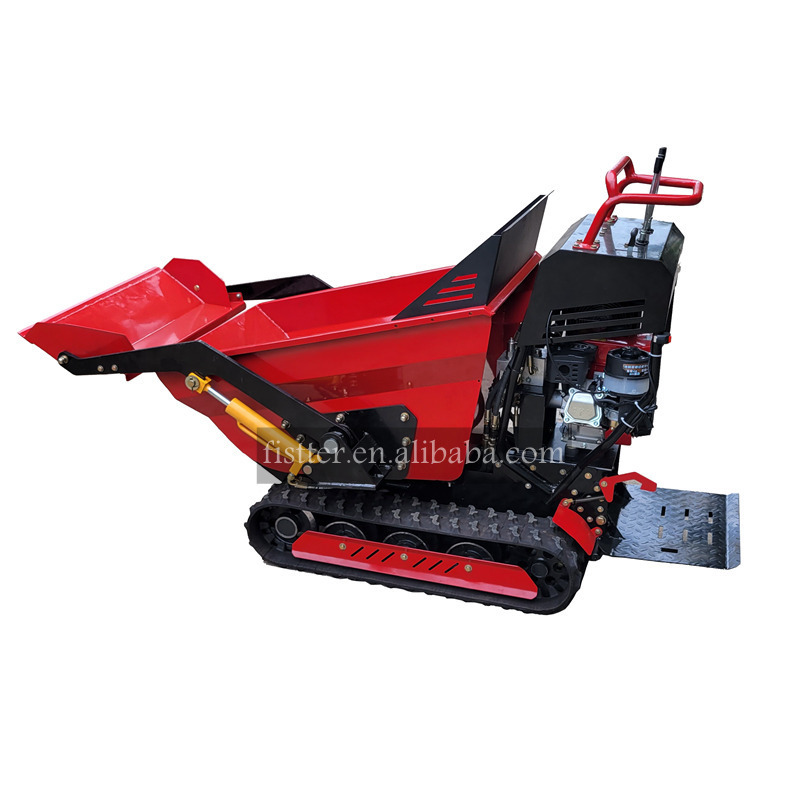 Multi-Functional Wheel barrow 9HP Gasoline Engine Mini Concrete Dumper