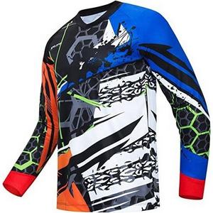 New Custom Sublimation Men Downhill Mountain Jersey Blank MTB Dirt Bike Mx Motocross Jersey For Unisex