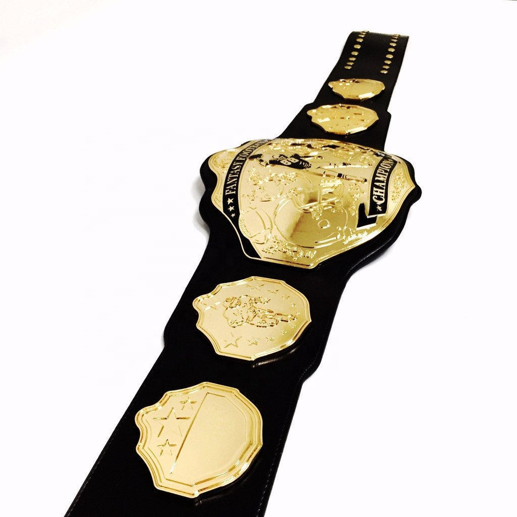 Fantasy Football  Championship Professional Custom Tournaments Belts Leather Wrestling Boxing Martial Arts Championship Belts