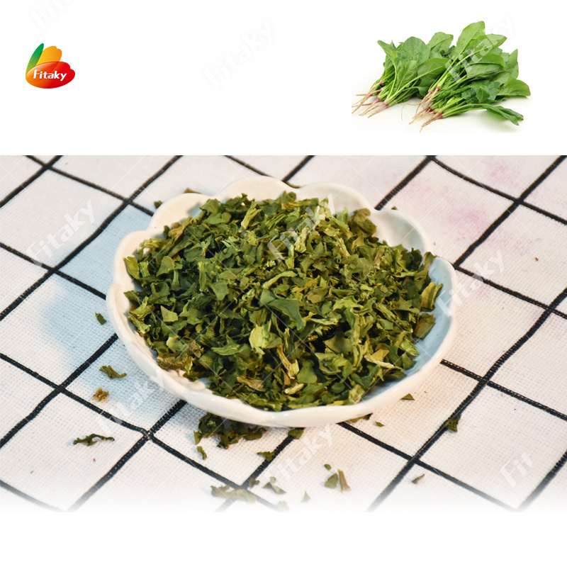 Cheap Dried Green Spinach Air Dried Spinach Leaves For Instant Food