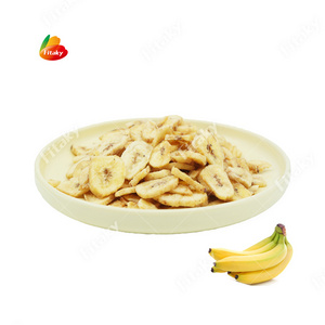 Natural Dried Banana Bulk Snack Vacuum Fried Banana Chips Crispy Snacks