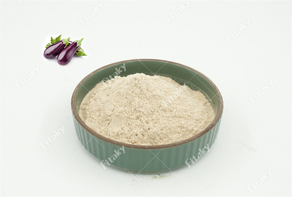 Natural Dehydrated Eggplant Powder Rose Eggplant Extract Powder Bulk