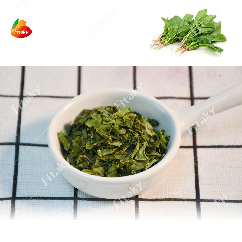 Cheap Dried Green Spinach Air Dried Spinach Leaves For Instant Food