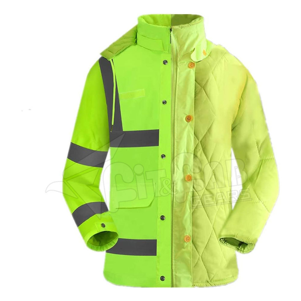 Custom Logo Pocket Work Construction Safety Vest Safety Jackets Personalized Safety Vest With Pockets