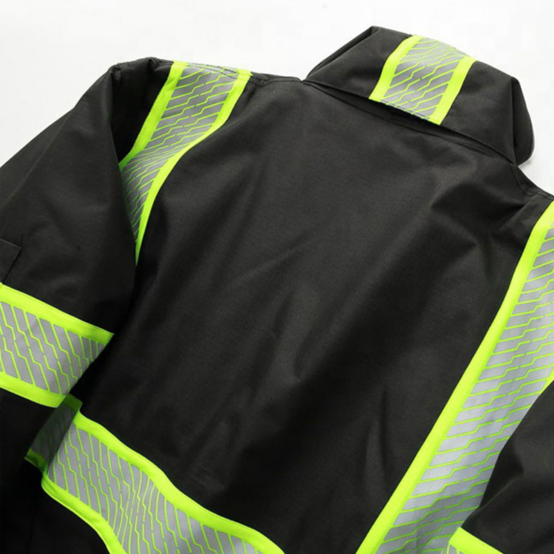 Hi Vis Construction Safety Jackets / Safety Jacket Work Wear Factory Construction Safety Jacket