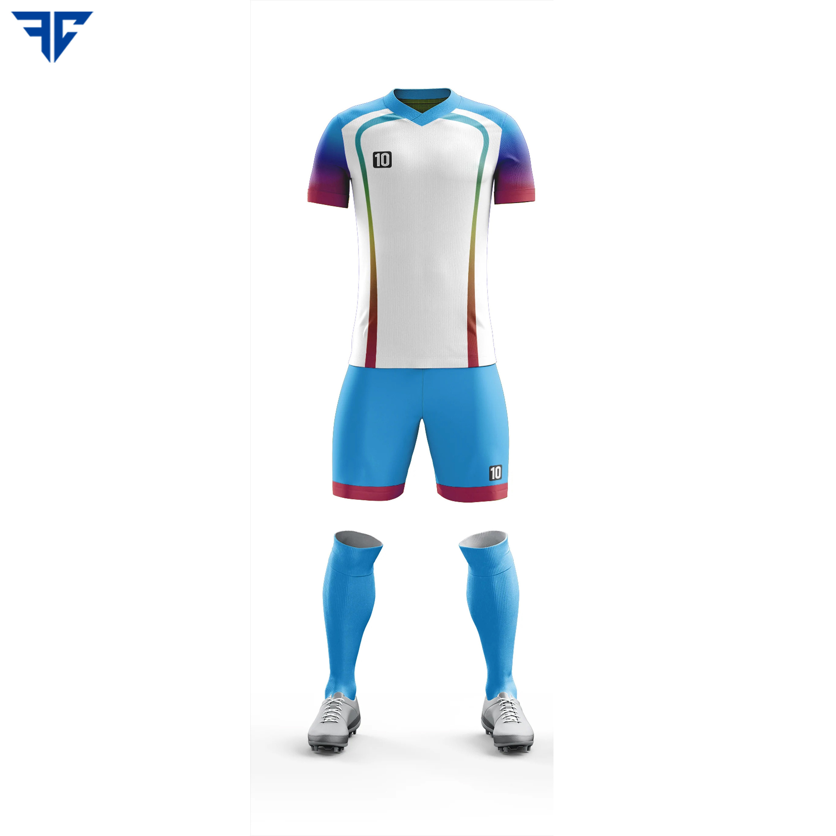 Top in Sales Wholesale High Quality Customized Breathable Football Club Shirt Professional Soccer Uniform