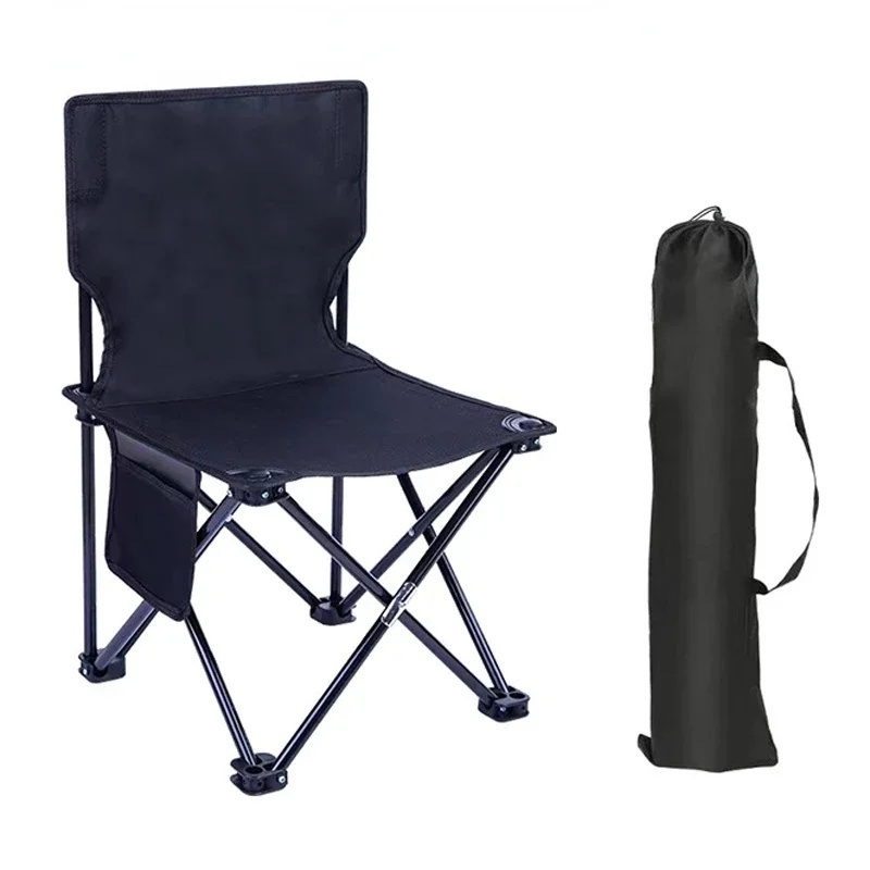 Hot Sell Camping Chair Collapsible Foot Stool for Hiking Fishing Beach Chairs