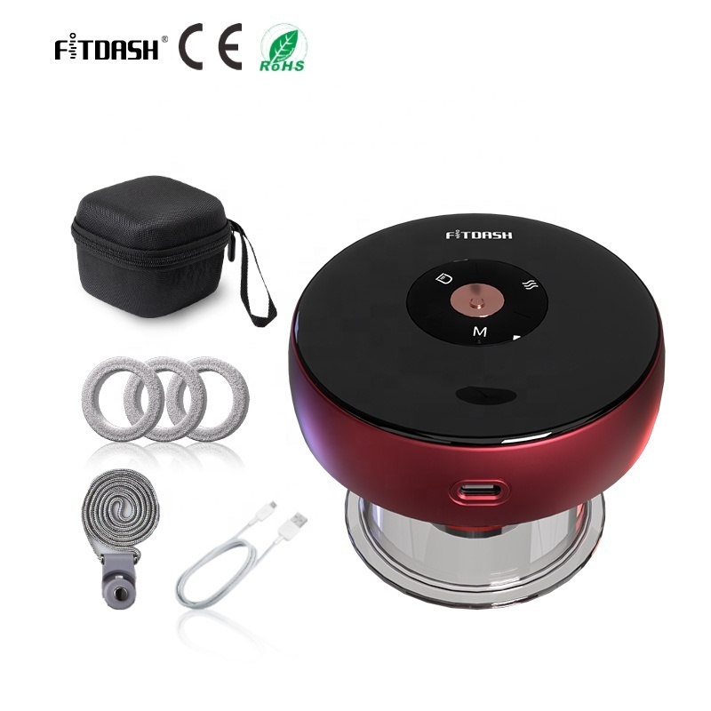 Fitdash electric cupping cup rechargeable smart cupping cups therapy massager electronic cupping machine