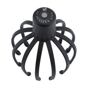 Cordless Rechargeable Octopus Claw Hair Scalp Massager Stress Relief Electric Head Massager