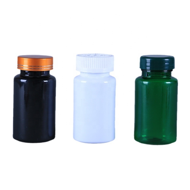 100ML150MLPill Bottle With Plastic Capsule Bottles Food Supplement Bottles PET medicine pharmacy Vitamin Supplement