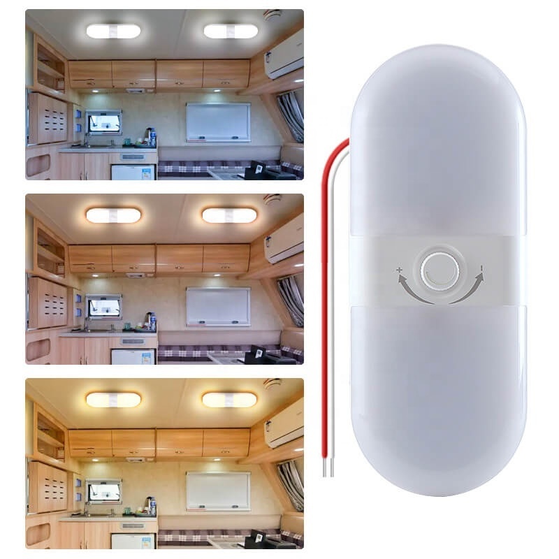 12V 24V LED Interior Light Caravan/Car/Truck/Trailer/Camper/Van/Motor Home/Yacht/boat RV dome light