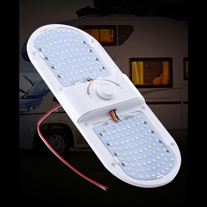 12V 24V LED Interior Light Caravan/Car/Truck/Trailer/Camper/Van/Motor Home/Yacht/boat RV dome light