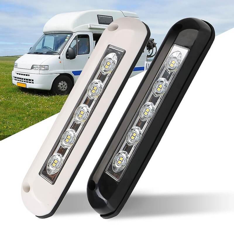 12v 24v Motorhome Marine Boat Interior LED Awning Ceiling Light Caravan Truck Trailer RV Exterior Porch Light Outdoor RV Light