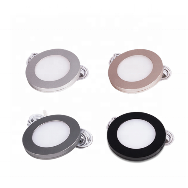 RV Boat Ceiling Light Surface Mount Motorhome Caravan Overhead Light 12V LED Puck Interior Light