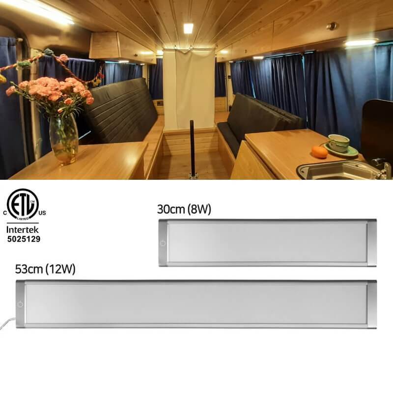 12v 24v  trailer rv camping light fixture Caravan ceiling led light motorhome accessories  camper interior led caravan light