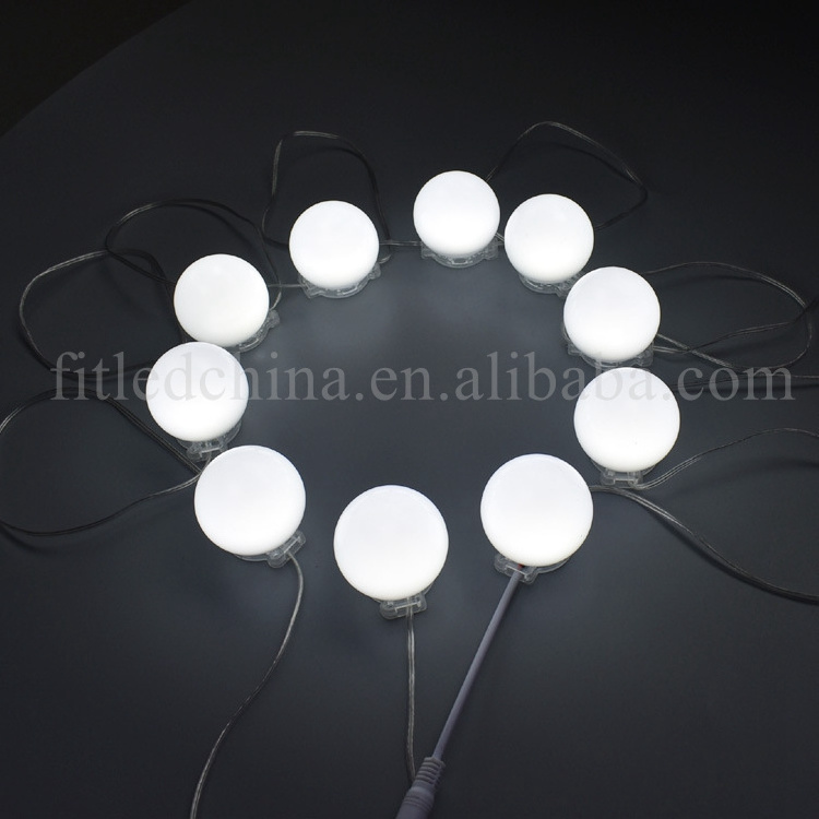 USB Charging Vanity Mirror Lights Kit Led Make-up Mirror Bulbs for Mirror