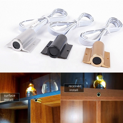 Aluminium Closet Wardrobe Door Sensor Switch Door Control Sensor Switch for Cabinet Door LED Light Proximity Sensor Switch BestSuppliers