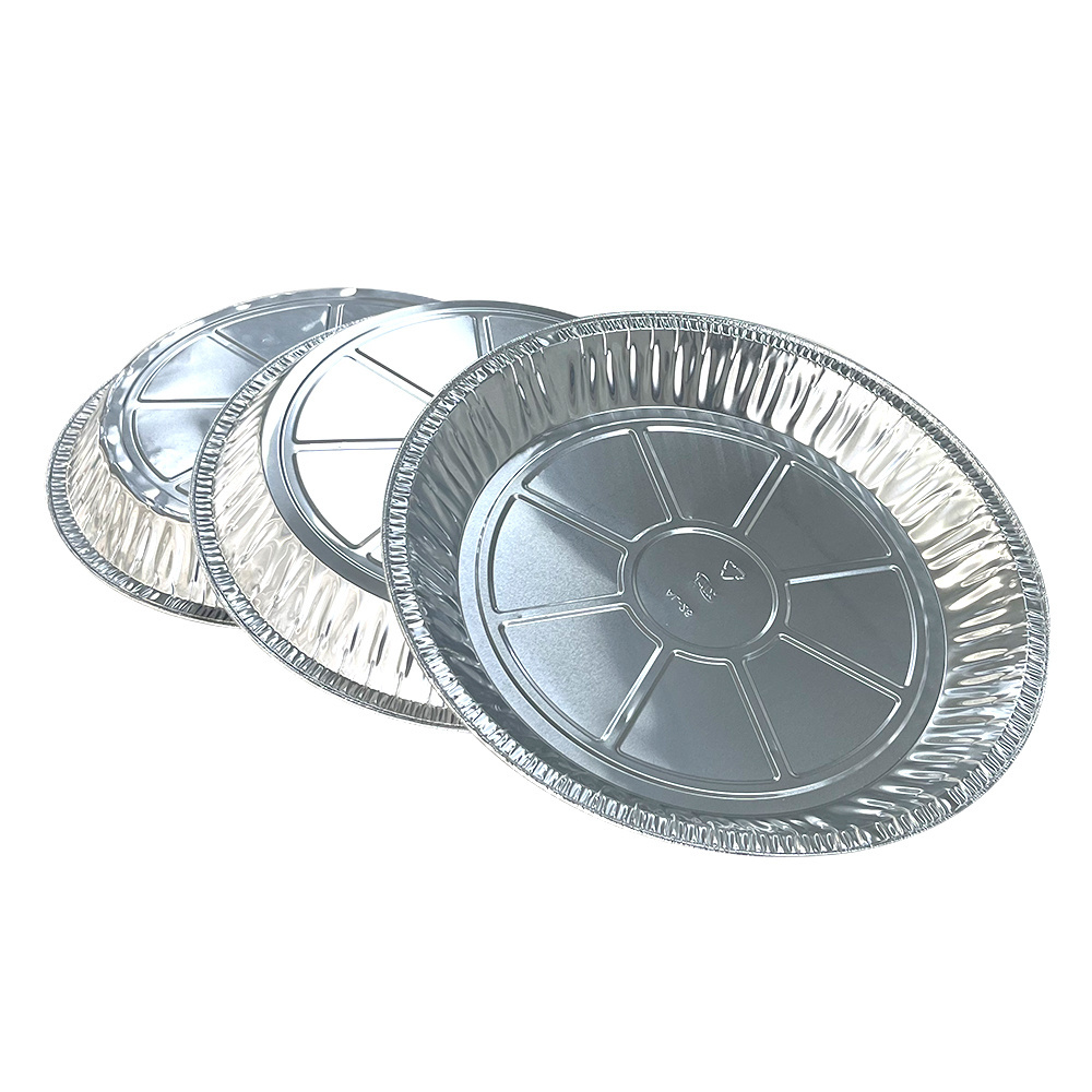 Aluminum Foil Pizza Tray Pie Pan Round Disposable Food Packing Container