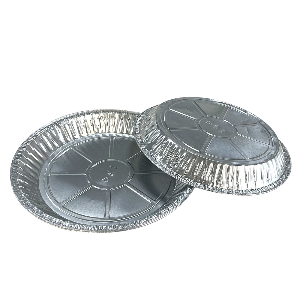 Aluminum Foil Pizza Tray Pie Pan Round Disposable Food Packing Container