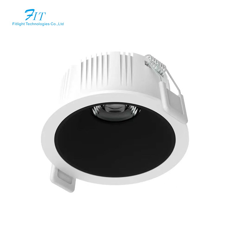 Smart CCT 2700-5000K Adjustable Dimmable Downlight 12w 15w 20w 25W 30w Trimless Office Ceiling Led Recessed Down Light