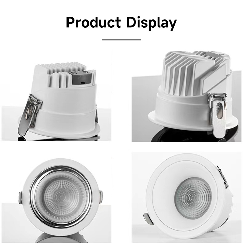 America Hot Sale 40W Led DownLight 6 inch CE RoHS Certified Dimmable Recessed Downlight LED Pane Light For Restaurant