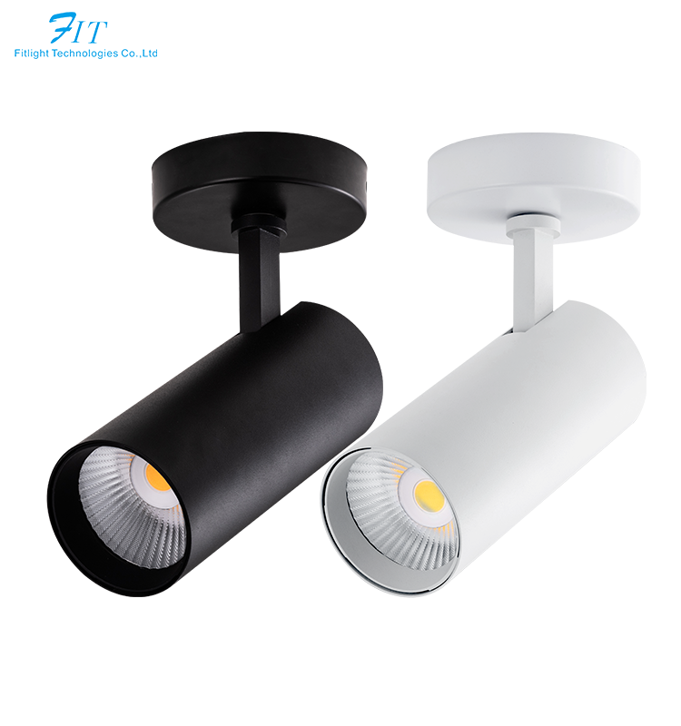 Fixture For Shop/Supermarket Anti-glare Dimmable Spotlight 15W Led Cob Track Light