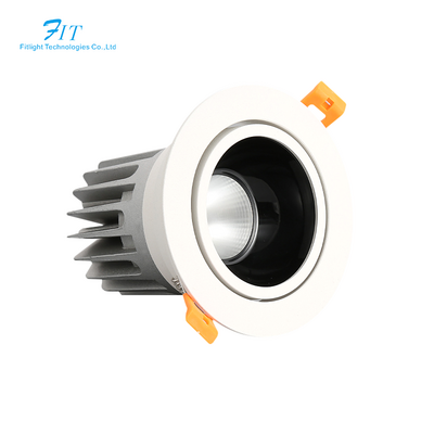 Commercial Lighting Fixture Dimmable Ip20 Ip44 Anti-Glare Ceiling Recessed Led Down Lights Led Ceiling Light Downlight