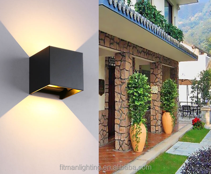 CE RoHS IP65 adjustable surface mounted outdoor led lighting,led outdoor wall light, up down led wall lamp