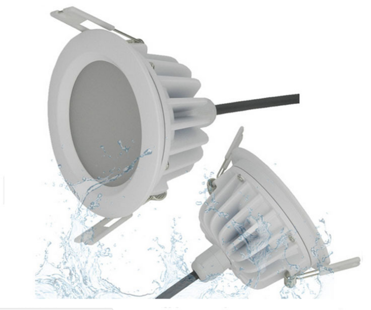 7w  LED Downlight AC 110V 220V IP65 Waterproof Bathroom LED Ceiling Spot Light