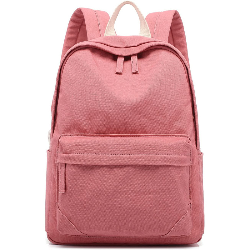 factory wholesale travel sports daily shoulder bag back pack college school bookbag classical women canvas backpack